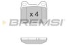 BREMSI BP2383 Brake Pad Set, disc brake